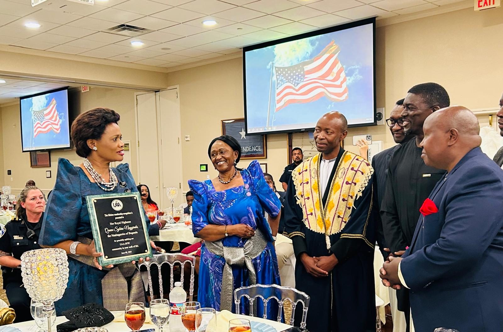 Nabagereka, Queen Of Buganda Graces Dallas Texas