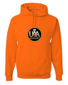 uaadfw orange hoodie