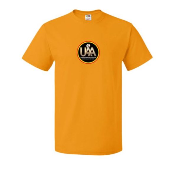 uaadfw orange shirt