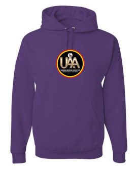 uaadfw purple hoodie