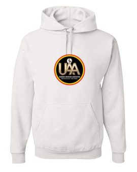 uaadfw white hoodie